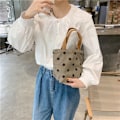 Miniatyrbilde 5 av 10: Liten Tote Bag Matpose GRÅ Gray