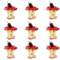 20 stk Apple Core Charm Resin