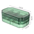 Pikkukuva 4 / 10: Korvakoru Organizer Korulaatikot Organizer GREEN 3 LAYER 3 LAYER Green 3 Layer-3 Layer