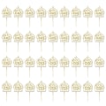 Miniatyrbilde 1 av 10: Cupcake Toppers Kakeinnlegg Flagg 36PCS-A 36PCS-A 36pcs-A