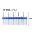 Miniatyrbilde 3 av 10: 10stk Solid Tungsten Carbide Drill Bits 0,25MM 0.25mm