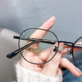 Miniatyrbillede 3 af 10: Anti-Blue Light Briller Myopia Briller BLACK STRENGTH 400 Black Strength 400