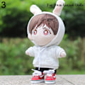 Miniatyrbild 1 av 10: 20 cm docka kläder Docka hoodies 3 3 3