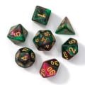 Miniatyrbild 1 av 10: 7 st/ set DND-tärningar polyedriska tärningar 09 09 09