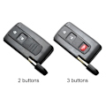 Pikkukuva 2 / 10: Auton avaimen cover Remote Smart Key Case 2 painiketta 2 painiketta 2 buttons