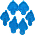 Miniatyrbillede 1 af 5: 4 stk Svampe Resin Forme Nøglering Silikone Silikone Resin