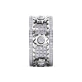 Miniatyrbilde 5 av 8: Gear Spinner Ringer Geometrisk SØLV STØRRELSE 12 STØRRELSE 12 silver size 12-size 12