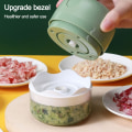 Miniatyrbillede 9 af 10: Grøntsagshakker Hvidløgsmasker Knuser HVID 250ML 250ML white 250ml-250ml