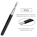 Miniatyrbillede 1 af 10: Optrækkelig Teaching Stick Whiteboard Pointer Pen SORT 1,2M Black 1.2m-1.2m
