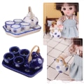 Pikkukuva 9 / 10: 1 Miniatyyri set posliiniset juomat 2 2 2