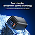 Miniatyrbild 3 av 10: Snabb Quick Charger Adapter SVART EU-PLUGG EU-PLUGG Black EU Plug-EU Plug