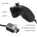 Pikkukuva 6 / 10: Nintendo Wii/Wii U Joystick Wireless Remote Gamepad DARK -peliohjaimelle Dark Blue
