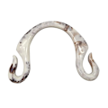 Miniatyrbilde 1 av 10: Tote Handle Resin Bag Håndtak HVIT HVIT White
