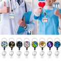 Miniatyrbilde 7 av 9: Butterfly Lanyard Clip navnelappholder STYLE-8 STYLE-8 Style-8