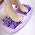 Miniatyrbild 6 av 8: Fotmassage Roller Feet Zonterapi grön
