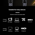 Pikkukuva 10 / 10: HDMI-kaapeli Audio- ja videokaapeli 0,5M 0.5m