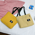 Miniatyrbillede 3 af 10: Lærredstaske Håndtag Tasker GUL yellow