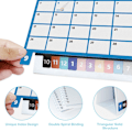 Pikkukuva 5 / 6: Desktop Paper Calendar Daily Vuosittainen Agenda Desktop Calendar