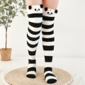 Pikkukuva 1 / 10: Coral Feece Sock Modeling Polvisukat STYLE 2 STYLE 2 Style 2