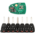 Miniatyrbillede 2 af 9: Bil Flip nøgle Bil fjernbetjening 4BUTTON433MHZ-A 433MHZ-A 4Button433Mhz-A