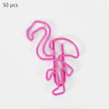 Miniatyrbillede 1 af 10: 50 STK Papirclips Indbindingsklips FLAMINGO FLAMINGO flamingo