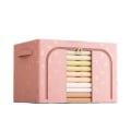Pikkukuva 1 / 10: Quilt Organizer Vaatteet Peitot Box PINK SINGLE WINDOW SINGLE pink single window-single window