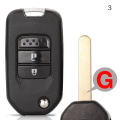 Pikkukuva 6 / 10: Kauko-avaimen taitettava case 2BUTTON-A BLADE 2BUTTON-A BLADE 2Button-A Blade