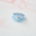 Miniatyrbillede 1 af 9: 20stk Perleskaller Havfrueskaller LYSEBLÅ Light Blue