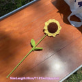Miniatyrbilde 2 av 10: Håndstrikket Rose Flower Solsikke Flettet Flower STYLE 6 STIL Style 6