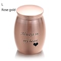 Pikkukuva 2 / 10: Lemmikkien polttohautausuurnat tuhkapidike muisto ROSE RED L Rose red L