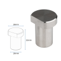 Miniatyrbilde 1 av 8: Arbeidsbenk Ply Arbeidsbenkstoppere SØLV 20MM 20MM silver 20mm-20mm