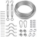 Miniatyrbillede 1 af 7: Wire Rope Kit Turnbuckle Wire Strammer Kit Globe String Light