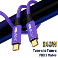 Miniatyrbild 9 av 10: USB-C snabbladdningskabel Typ-C Datasladd 0,5M 0.5m