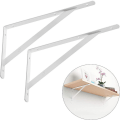 Miniatyrbilde 6 av 7: 10 Pack Hyllebraketter Hyllestøtter Vinkel L-brakett