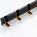 Miniatyrbild 7 av 10: Klädkrokar Vikkrok SVART 5 KROKAR 5 KROKAR Black 5 Hooks-5 Hooks