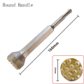 Miniatyrbilde 4 av 9: Roterende Meisel Bits Hammer Drill Bits RUNDT HÅNDTAK RUNDT HÅNDTAK Round Handle