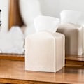 Miniatyrbillede 10 af 10: PU Læder Tissue Box BRUN brown