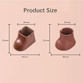 Pikkukuva 3 / 10: 4kpl/ set Tuolin cover Tuolin jalkatyyny COFFEE SQUARE SQUARE Coffee Square-Square