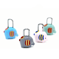 Miniatyrbillede 1 af 8: Ciffer Adgangskode Lås Sovesal Skab Lås Rygsæk Lynlås Lås Random Color