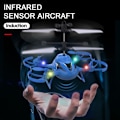 Miniatyrbild 8 av 10: Infraröd sensor Flygplan Induktionsleksak BLÅ FJÄRRKONTROLL blue Remote Control-Remote Control
