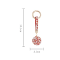 Pikkukuva 2 / 9: Crystal Key Ring Avaimenperä PUNAINEN red