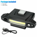 Miniatyrbillede 3 af 10: COB Induktion Hat Clip Light Cap Led Clip-On pandelampe