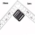 Miniatyrbillede 1 af 10: 2 stk Webbing strop spænde skyder fastener 2 2 2