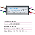 Miniatyrbillede 2 af 9: LED Driver Adapter Transformer 1-3W 1-3W 1-3w