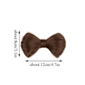 Pikkukuva 2 / 10: Fake Hair Bow Synteettiset hiukset COLOR 2 COLOR 2 Color 2