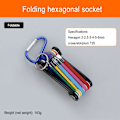 Pikkukuva 6 / 10: Set L jakoavainsarja set LYHYT set HEX KEY SET SHORT