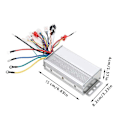 Miniatyrbillede 2 af 9: E-cykelcontroller Intelligent Two Mode 36V/48V 500W