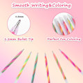Miniatyrbillede 3 af 5: 6 STK Mejselspids Marker Pen Æstetisk Highlighter Marker Plast