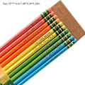 Pikkukuva 2 / 10: 10 kpl Affirmation Set Opiskelijoiden inspiroivat lyijykynät multicolor