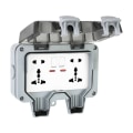 Miniatyrbillede 1 af 10: Socket Box Switched Socket Vandtæt